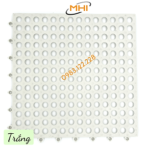 Thảm nhựa lót sàn nhà vệ sinh MHI. Vỉ nhựa lót sàn chống trơn Trải Sàn Nhà Tắm/Vệ Sinh/Nhà Bếp.