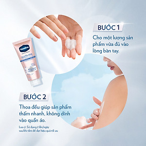 Vaseline Gluta-Hya Dưỡng Thể Nâng Tông Tức Thì Gấp 4 Lần 300ML