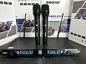 Micro Không Dây SHURE UR26D - Tần Số UHF - Chống Hú Tốt - Nhẹ Hơi - Chất Âm Hay - Hàng Chính Hãng