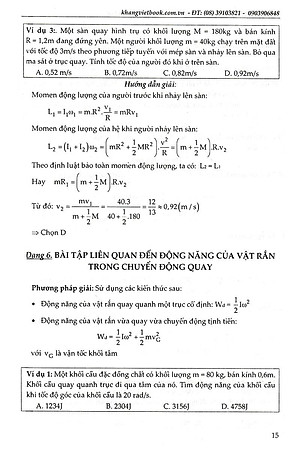 Sách Kĩ Thuật Giải Nhanh Bài Tập Trắc Nghiệm Vật Lí 12 (Tập 1)