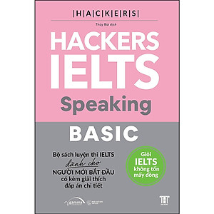 Sách Hackers IELTS Basic- Speaking