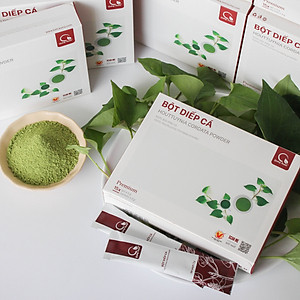 [CHÍNH HÃNG] Bột Diếp Cá Quảng Thanh 100% Nguyên Chất Sấy Lạnh - Hỗ trợ táo bón, trĩ, mát gan, giảm mụn - Hộp tiện lợi 