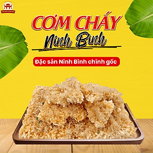 Cơm cháy nếp chà bông heo (không cay) gói 200g - Cơm cháy Ninh Bình
