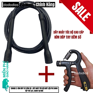 [KSport][Bảo hành 3 tháng] Dây Nhảy Tốc Độ King Sport 6mm - PVC Rope - Dây Nhảy Thể Dục - Dụng Cụ Tập Luyện[Tập Gym]