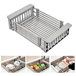 Kệ inox gác bồn rửa chén thông minh 