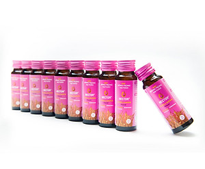 Nước Đông Trùng Hạ Thảo Hector Collagen (Hộp 10 Chai) - Hàng chính hãng