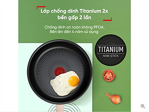 Bộ nồi chảo Tefal So Matcha - Nồi 24cm, Chảo 20cm, Chảo sâu 28cm, Xẻng, Vá