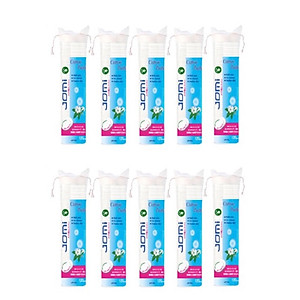 Combo 3 Bông Tẩy Trang Jomi (120 Miếng/Túi)