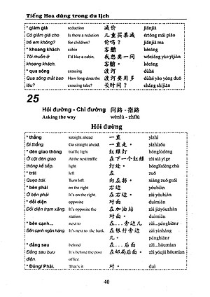 Tiếng Hoa Dùng Trong Du Lịch (Kèm Bookmark và file MP3)
