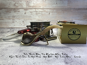 Tẩu Thuốc Sừng Trâu Trắng Cao Cấp – Mã TTLCC-01