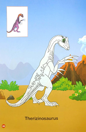 Tô Màu Thế Giới Khủng Long Dinosaurs 4