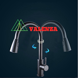 Chậu rửa bát inox304 chống xước 7845 nano đen dày 3li, vòi rửa bát nóng lạnh rút dây nano, bộ xả, khay inox, xịt ly cốc, bình rửa bát