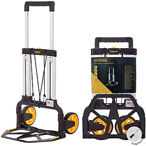 Xe đẩy hàng 2 bánh tính năng gấp gọn, khung nhôm Stanley Fatmax USA FXWT-706 tải trọng 125kgs