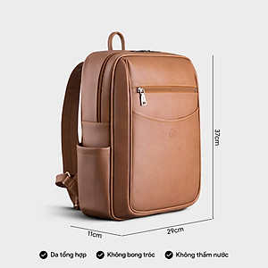 Balo Lata ( Thời trang nam công sở cỡ lỡn - Balo da BAL66 )