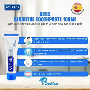 Kem đánh răng ngăn ngừa ê buốt Vitis Sensitive 100ml