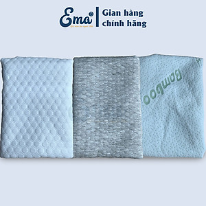 Vỏ thay thế cho gối cao su non có gel lạnh Ema - Nếu chưa mua gối vui lòng không chọn phân loại này
