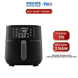 Nồi chiên không dầu Philips HD9285/90 Size XXL Wifi Connected - Hàng Chính Hãng