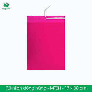 MT0 - 17x30 cm - Túi nilon TIẾT KIỆM gói hàng - 100 túi niêm phong đóng hàng