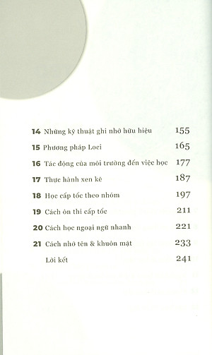 HỌC CẤP TỐC - Phương Pháp Học Nhanh - Nhớ Lâu Rèn Luyện Trí Nhớ Và Tư Duy Nhạy Bén