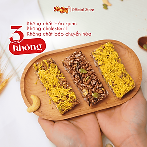 [COMBO MIX 3]Rong biển kẹp hạt dinh dưỡng 120g + Thanh gạo lứt chà bông/rong biển mix hạt 150g Mailey