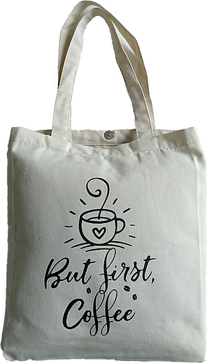 Túi Vải Canvas - But First Coffee