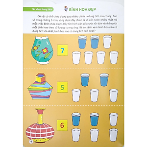 Sách Bóc Dán Hình Thông Minh Phát Triển Khả Năng Tư Duy Toán Học IQ EQ CQ (4-5 Tuổi) - 188 Sticker (Quyển 2)