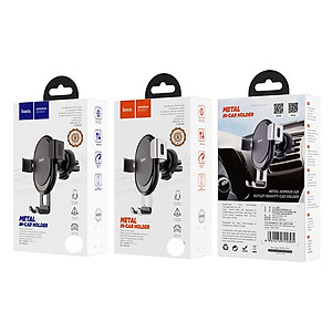 Giá Đỡ Xe Hơi Hoco CA56 - Gắn Cửa Điều Hòa + Tặng Kèm 1 Ghế Đỡ Điện Thoại Đa Năng T2 - Hàng Chính Hãng