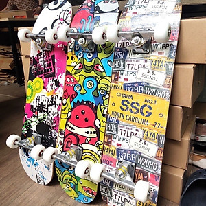 VÁN TRƯỢT THỂ THAO MỌI LỨA TUỔI,VỚI NHIỀU HÌNH ẢNH BẮT MẮT CHO KHÁCH LỰA CHỌN