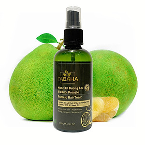 Nước dưỡng tóc tinh dầu bưởi Pomelo Tabaha 120ml giảm rụng tóc, kích thích mọc tóc con
