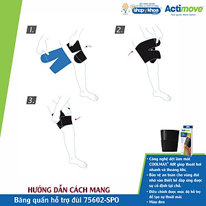 Băng quấn hỗ trợ đùi 75602-SPO Actimove Thigh Support
