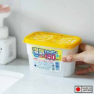 Set 03 Hộp hút ẩm, khử mùi, chống mốc Kokubo 450ml - Hàng nội địa Nhật Bản.