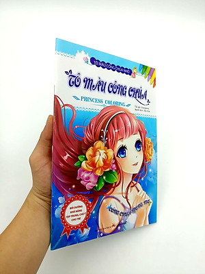 Sách Tô Màu Công Chúa Nhỏ - Tô Màu Công Chúa - Công Chúa Mộng Mơ