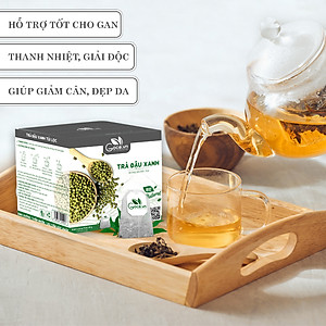 Trà đậu xanh túi lọc Goce - Mát gan, giải nhiệt