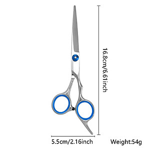 Bộ Kéo Cắt Tỉa Tóc Chuyên Nghiệp Cho Gia Đình Salon Barber Học Viên Sang Trọng Bằng Thép Không Gỉ Lưỡi Sắc Bén Cao Cấp HAND MADE Nam Nữ Tiện Lợi