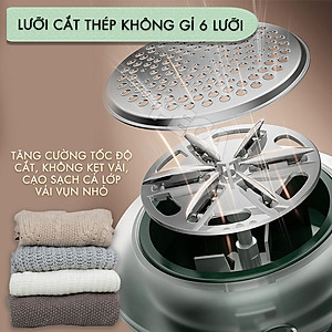 Máy cắt lông xù quần áo không dây Kemei KM-2720 thiết kế 6 lưỡi cắt thông dụng cắt lông xù nhiều loại vải - Chính hãng