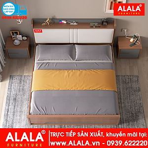 Giường ngủ ALALA13 cao cấp - Thương hiệu ALALA - 0939.622220