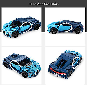 Đồ Chơi Lắp Ghép Technic Cao Cấp Mô Hình Xe Đua Thể Thao Ferrari Lamborghini Bugatti Với 400+ PSC, Bộ Đồ Chơi Điều Khiển Từ Xa, Mô Hình Siêu Xe Điều Khiển RC