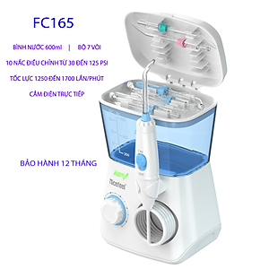 Máy tăm nước Maxvi FC162/165 bộ 7 vòi dành cho cả gia đình
