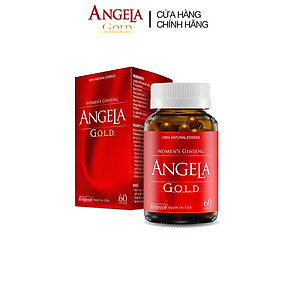 [Tặng Ritana 15v] Combo 2 Hộp 60v - Viên Uống ANGELA GOLD Hỗ Trợ Sức Khỏe, Sắc Đẹp Và Sinh Lý Nữ