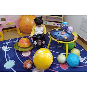 Sách Hệ Mặt Trời - Mô Hình Động, Bé Ghép Mô Hình 3D