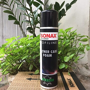 Chai Xịt Bảo Dưỡng Da Dạng Bọt Sonax Profiline Leather care foam 289300 (400ml)