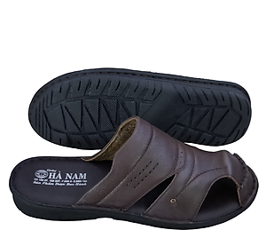 Dép bít mũi nam da bò thật HÀ NAM cao cấp GSB2041