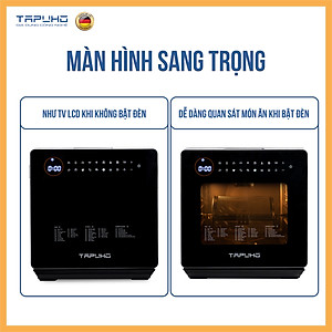 Nồi Chiên Hơi Nước TAPUHO TSF16 Dung Tích 16L 60 Chương Trình Nấu Công suất 1000W - 1800W Bảo Hành 24 Tháng- Hàng Chính Hãng
