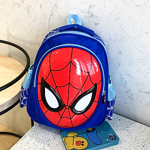 Balo Cho Bé Trai Từ 1 Đến 6 Tuổi Đi Học Người Nhện Chống Thấm Nước - BEE GEE HS1023A