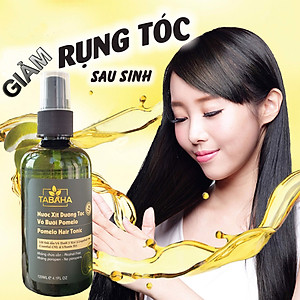 Tinh dầu bưởi dưỡng tóc Pomelo Tabaha 120ml giúp giảm rụng tóc cho mẹ sau sinh