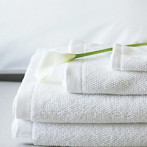 Bộ 2 Khăn tắm Trắng thương hiệu A - 65cmx135cm - Chuyên dùng cho khách sạn, spa