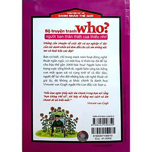 Sách Who? Chuyện Kể Về Danh Nhân Thế Giới: Vincent Van Gogh