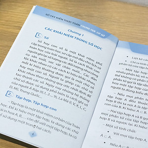 Sách: Combo Sổ Tay Kiến Thức Toán - Vật Lí - Hóa Học Trung Học Cơ Sở