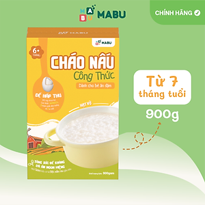 Cháo Ăn Dặm Mabu Hạt Vỡ (900g)