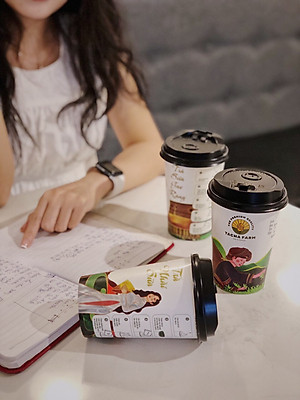 TRÀ SỮA TỰ PHA VỊ TRÀ NHÀI